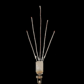Hand with wired Fingers
