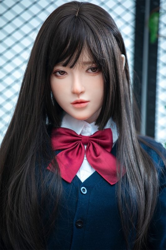 绫奈(Lingnai)-Life Size Lifelike Asian Premium Sex Doll - Uniform Love Doll - Silicone - Realistic looking adult doll