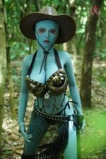 Alien #A1-Light Blue Skin-Albumn2-Dolls Castle TPE (16)