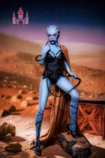 Light Blue Skin Alien Doll #A1-Dolls Castle-156cm-E Cup TPE Sex Doll (23)