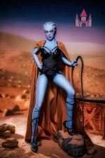 Light Blue Skin Alien Doll #A1-Dolls Castle-156cm-E Cup TPE Sex Doll (24)