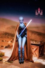 Light Blue Skin Alien Doll #A1-Dolls Castle-156cm-E Cup TPE Sex Doll (31)