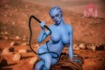 Light Blue Skin Alien Doll #A1-Dolls Castle-156cm-E Cup TPE Sex Doll (39)