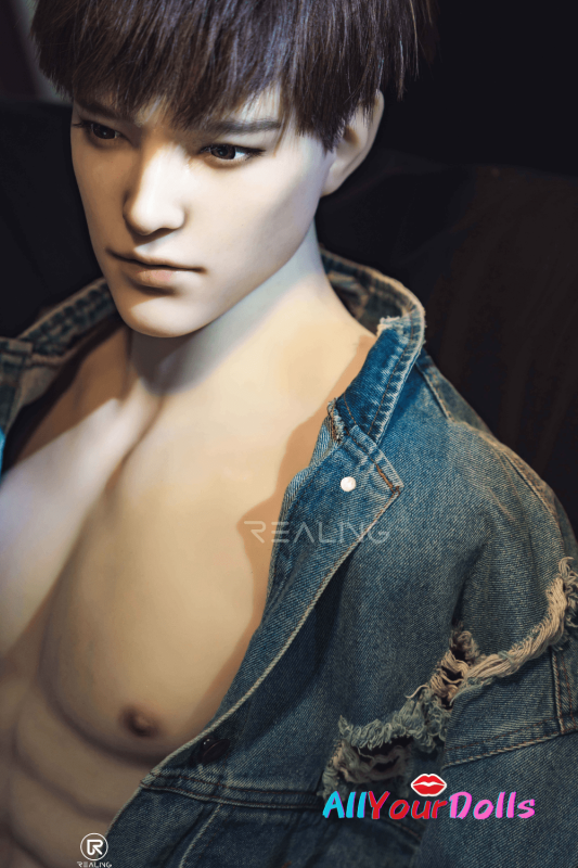 Leonardo -[Mix]TPE Body + Silicone Head-Half Body Male Sex Doll -130cm4ft3in