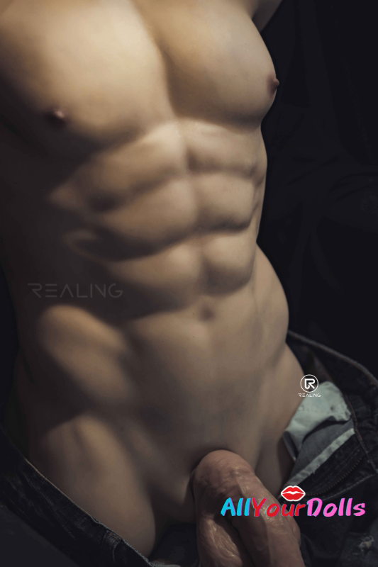 Leonardo -[Mix]TPE Body + Silicone Head-Half Body Male Sex Doll -130cm4ft3inDSC00089
