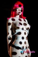 CLM Sex Doll Torso-Polly-TPE body+Silicone head-D Cup-157cm