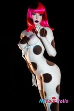 CLM Sex Doll Torso-Polly-TPE body+Silicone head-D Cup-157cm