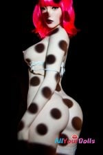 CLM Sex Doll Torso-Polly-TPE body+Silicone head-D Cup-157cm