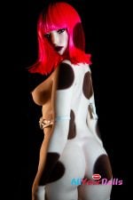 CLM Sex Doll Torso-Polly-TPE body+Silicone head-D Cup-157cm