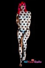 CLM Sex Doll Torso-Polly-TPE body+Silicone head-D Cup-157cm