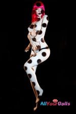 CLM Sex Doll Torso-Polly-TPE body+Silicone head-D Cup-157cm