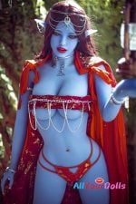 Alien Sex Doll Aibei TPE #115+158cm Medium breast (5)