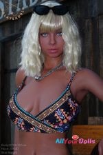 Real Life Sex Doll Gatatea doll Silicone 167cm+js047 (Tan) (1)