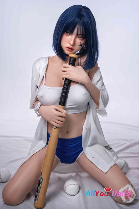 Sport Girl Sex Doll ORANGE In-Silicone #620+158cm (11)