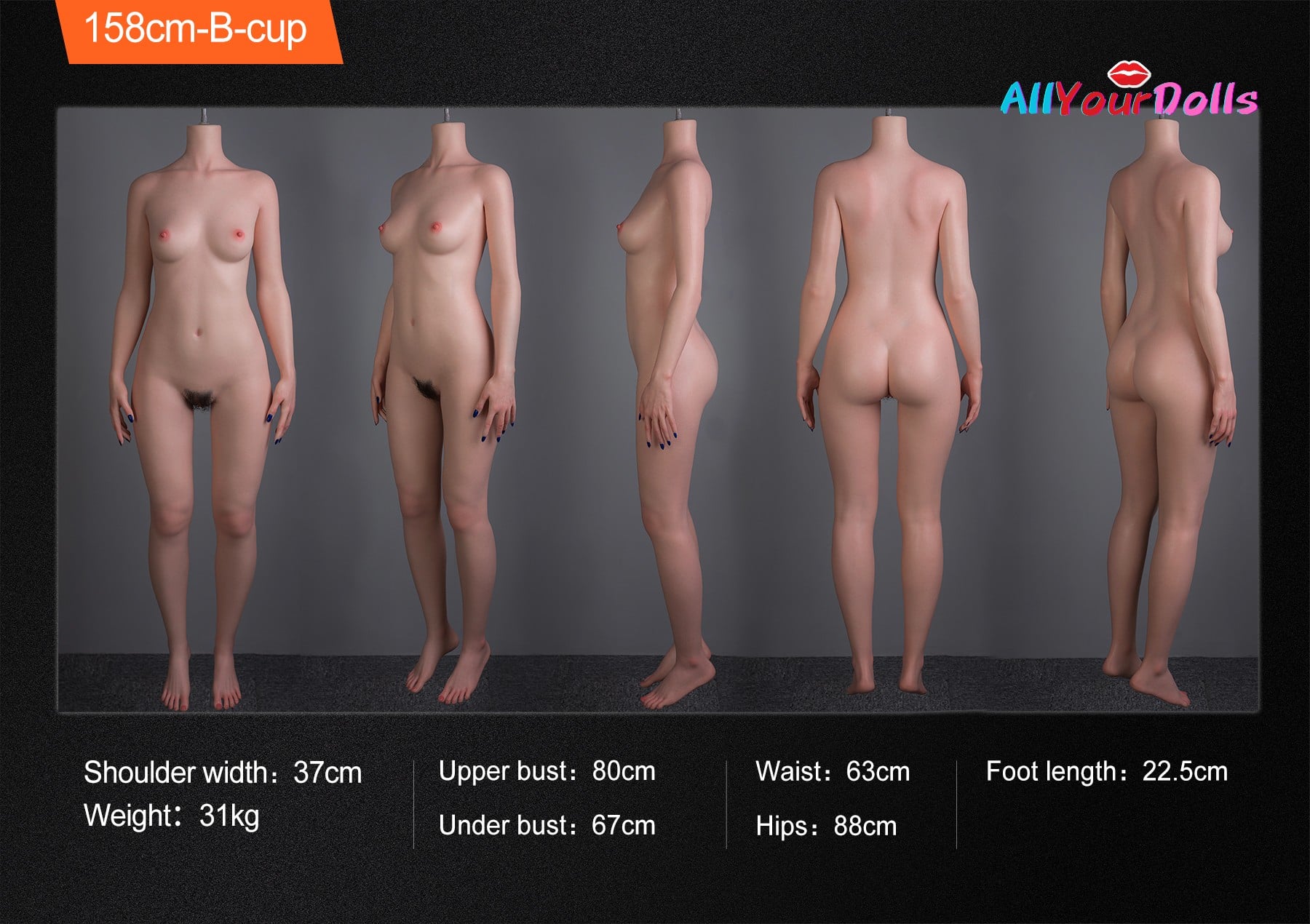 Fanreal-158cm-B-cup