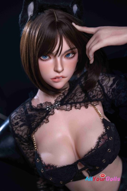 Cat Cosplay Sex Doll Top Fire-Silicone #T05+158cm (18)