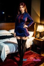 Lifelike Female Sex Doll ORANGE In-Silicone #543+165cm (5)
