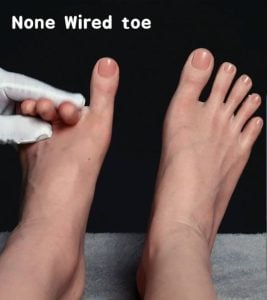 Regular Toes (No Wires)