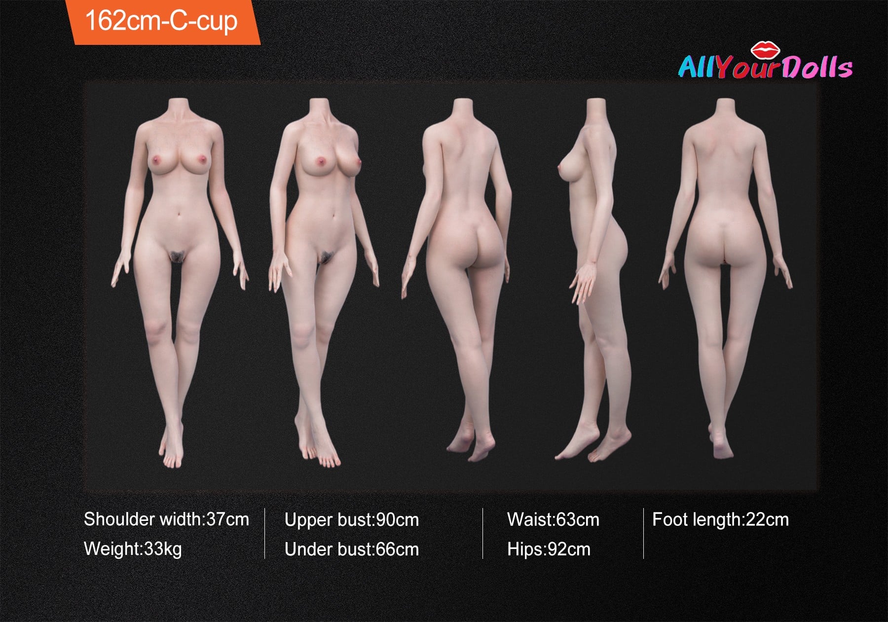Fanreal 162cm-C-cup