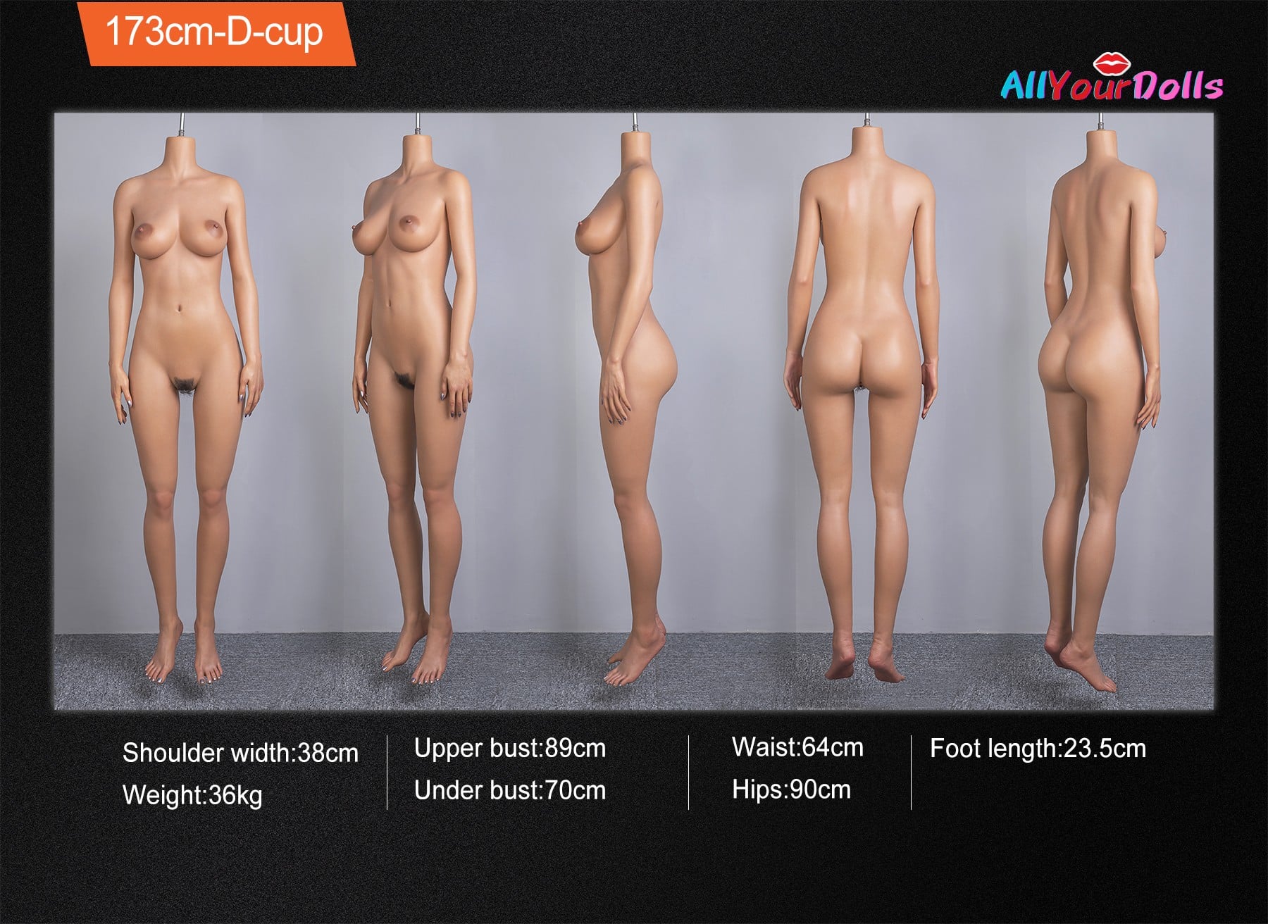 Fanreal 173cm-D-cup