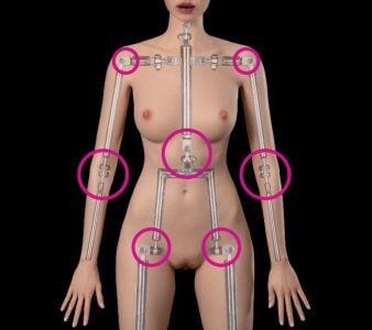 Upper Body Skeleton Soften-Keep Standing Ability