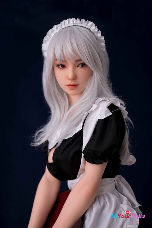 Maid Costume Silicone Sex Doll Sino doll-162CM #S30 (3)