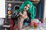 Starpery 174cm G cup Flora Full Silicone Green hair (27)
