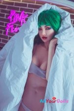 Starpery 174cm Slim C cup Wushi Full Silicone Green hair (47)