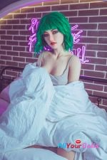 Starpery 174cm Slim C cup Wushi Full Silicone Green hair (5)