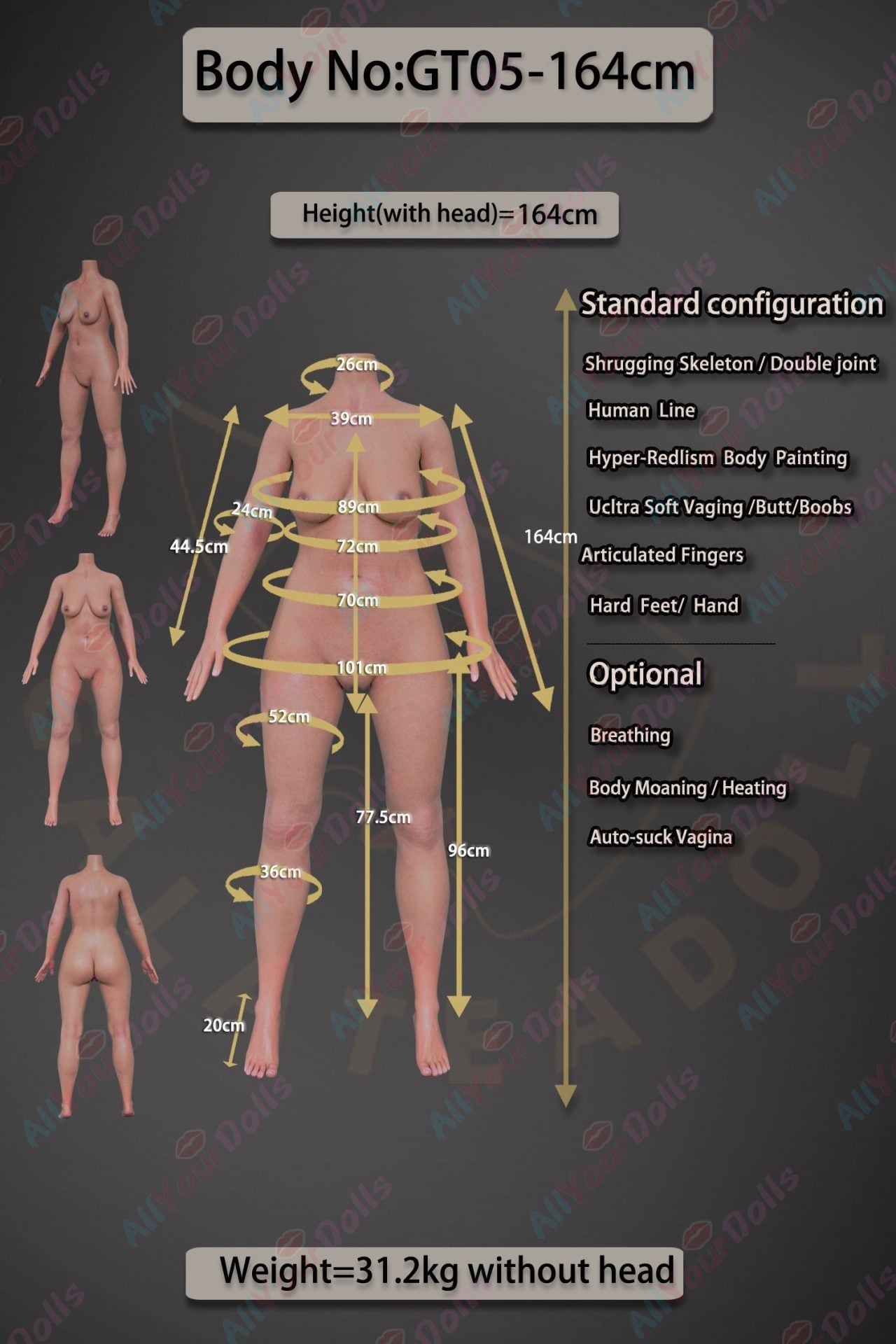 162cm body data.pic