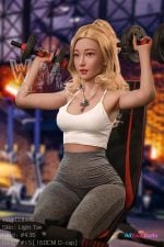 Fair-skinned Blonde Sex Doll 160D