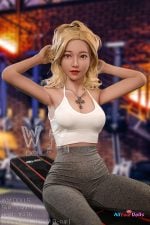 Fair-skinned Blonde Sex Doll 160D