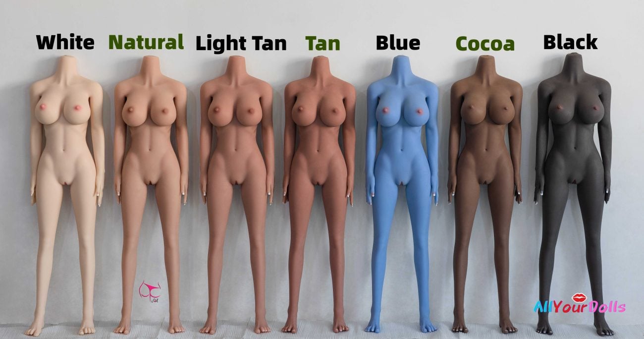 Funwest TPE Dolls Skin Color Options