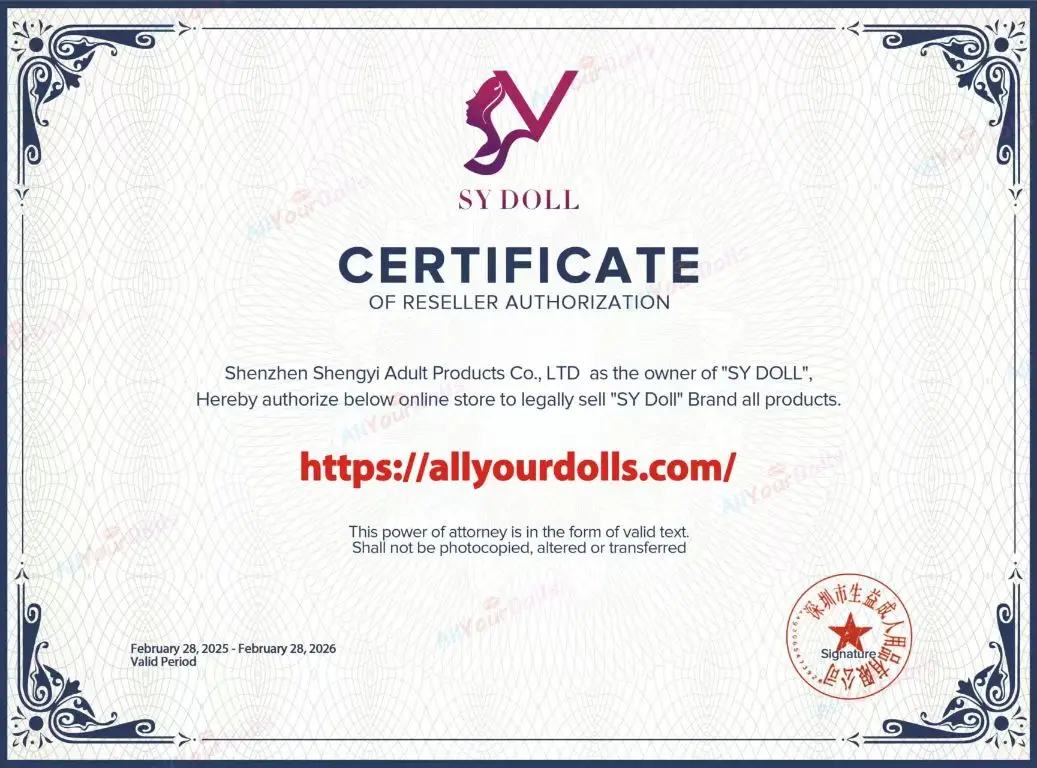 AllYourDolls is SY Doll Authorized Vendor