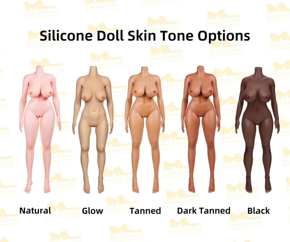 Irontech Sex Doll Color Comparison 