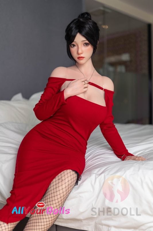 Red Dress Doll Silicone Head