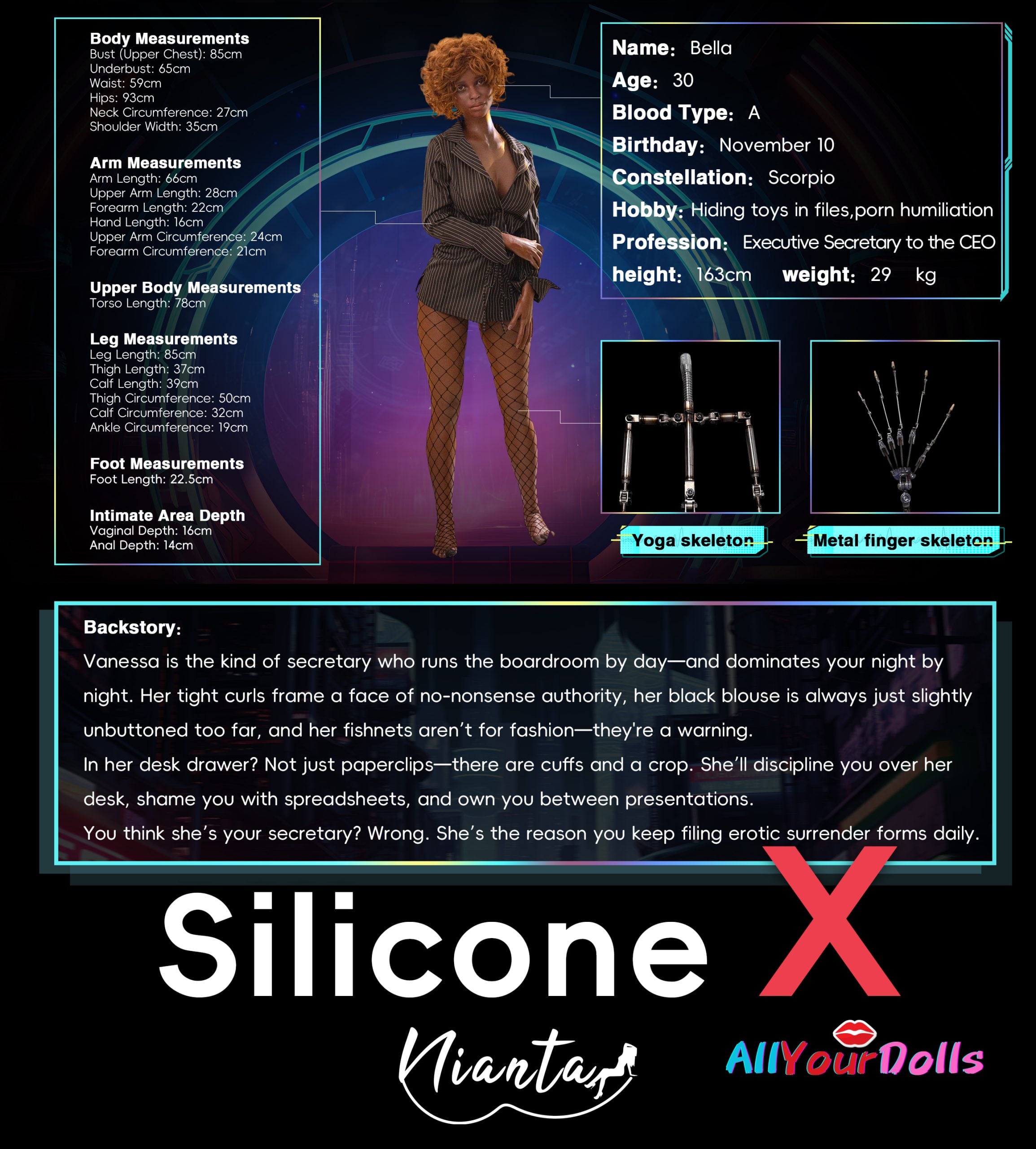 #22-Bella-163cm(5ft4)-F-cup-Nianta Doll1