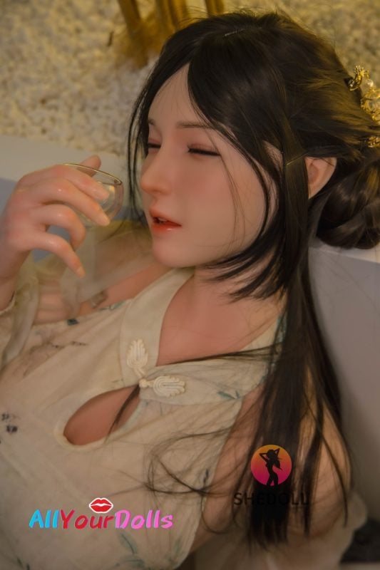 Beauty Sex Doll Silicone Head