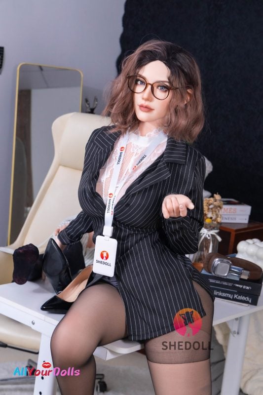 Office Girl Doll Silicone Head