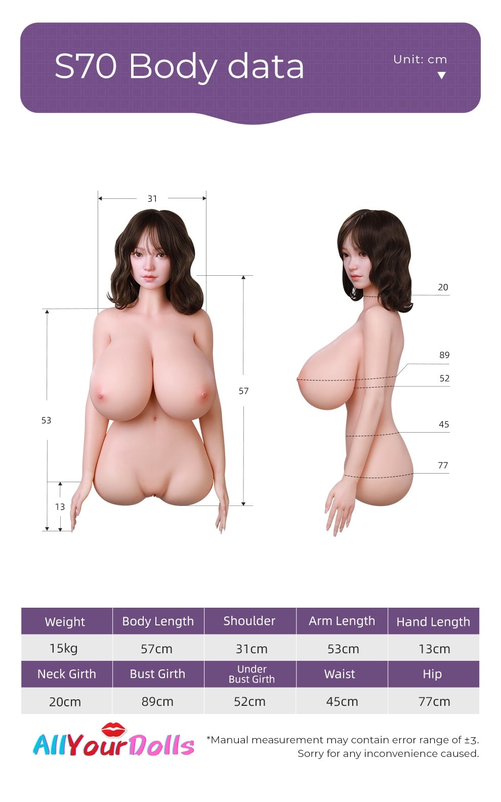 Silicone Sex Torso