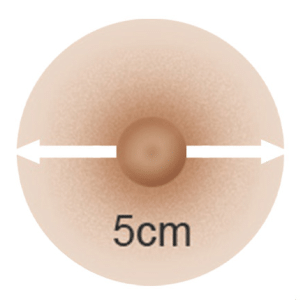 Areola Size-5cm