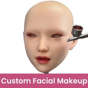 Customized facial makeup