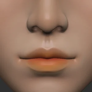 Lip Color-Orange Red