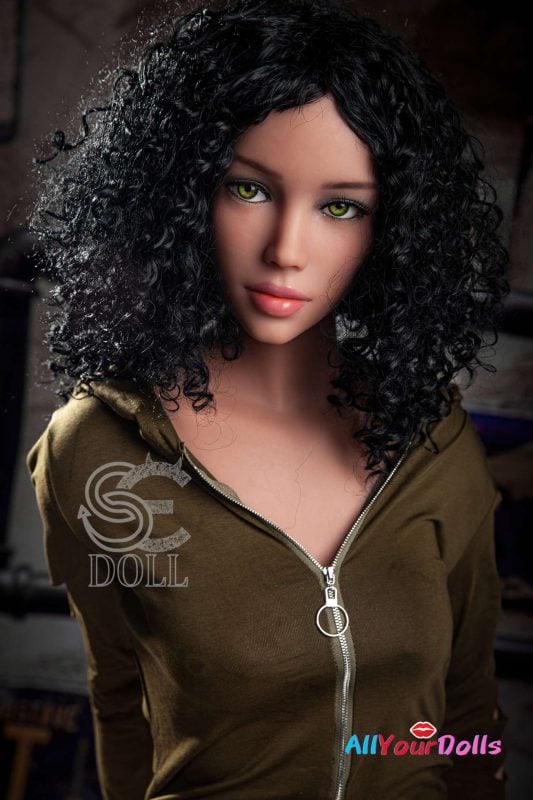 Curly Hair TPE Sex Doll