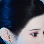 Implanted Human Hair (Just Black)