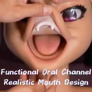 Functional Oral Channel Realistic Mouth Design