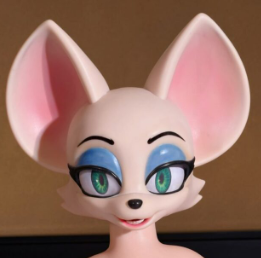 Furry Silicone Bat Doll