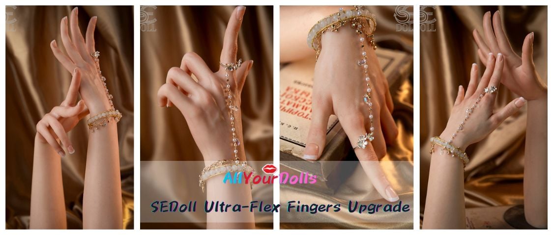 SE Doll Ultra-Flex finger posing demonstration