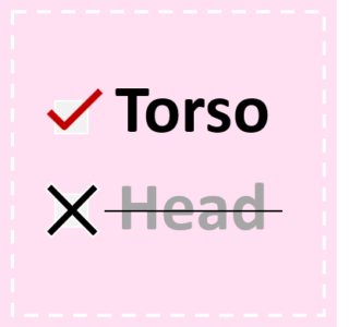 Torso Only – Refund Head Price Difference