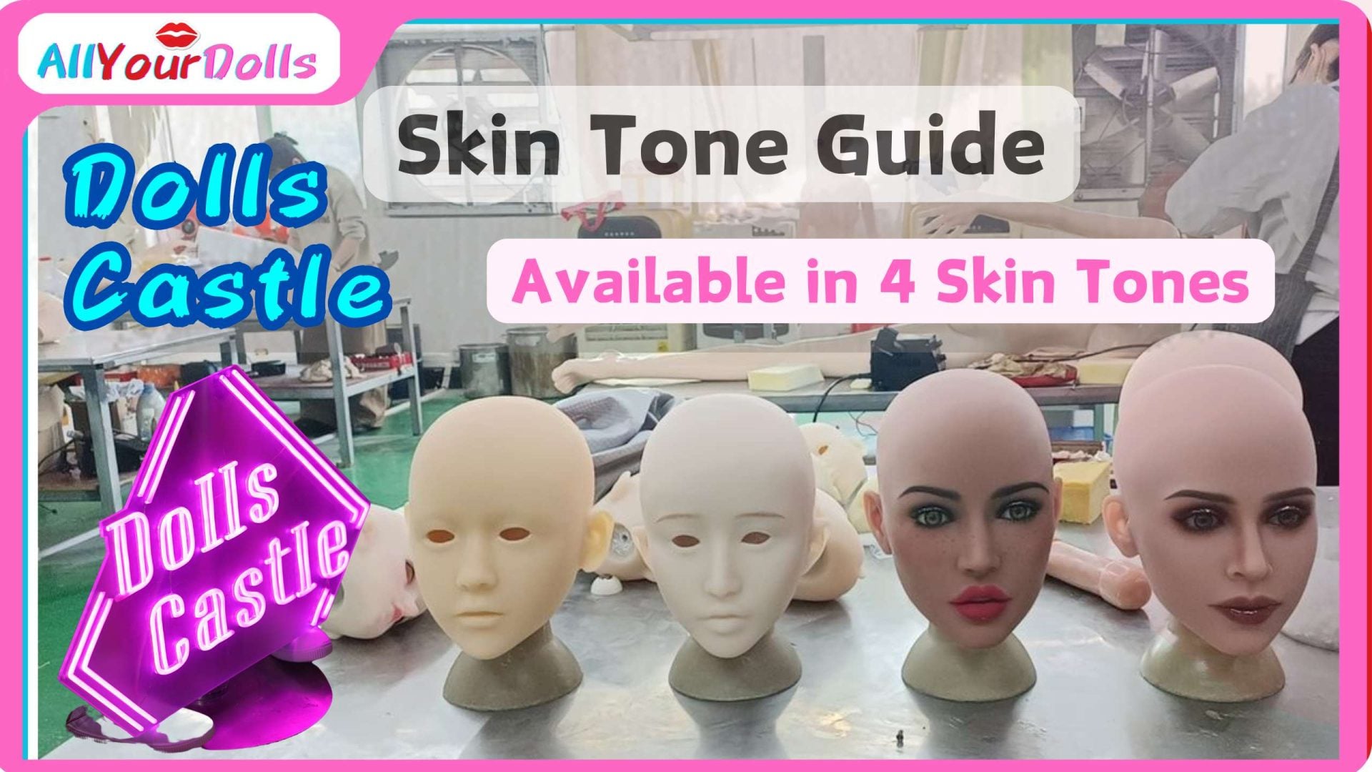 Dolls Castle Doll Skin Tone Guide From Natural to Light Tan_2560x1440